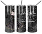 Black Is Always The New Black Tumbler - 20oz Gothic Girl Tumbler Cup - Goth Drinkware