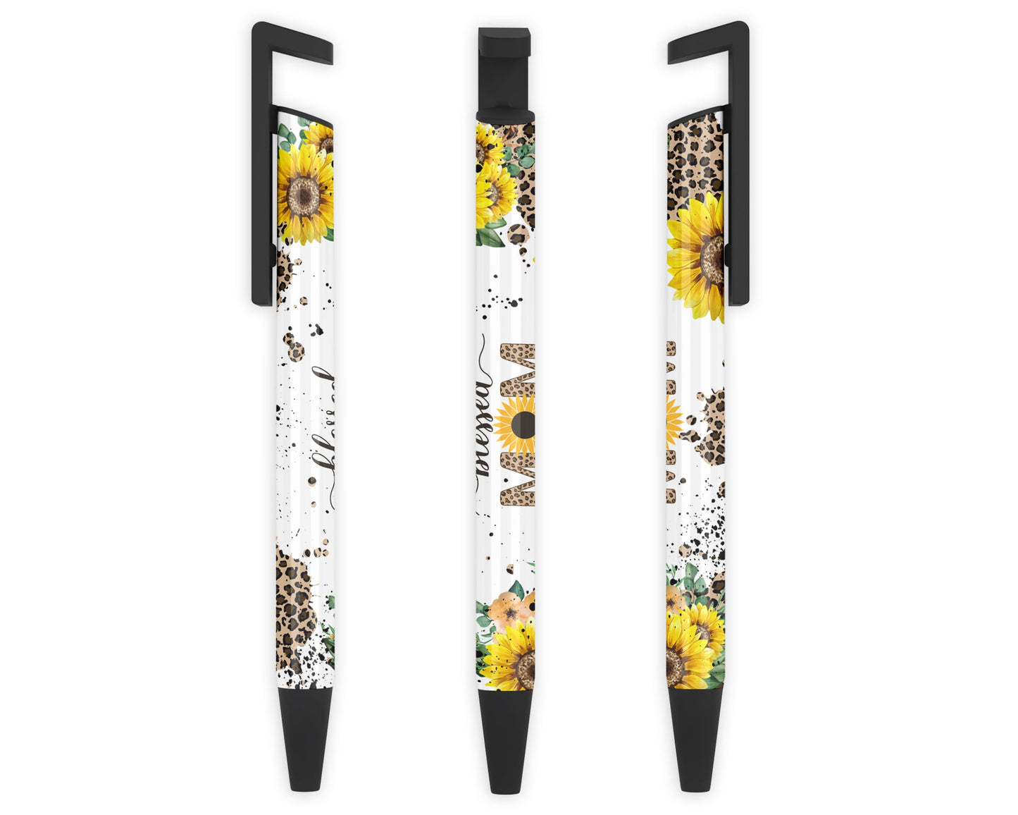 Blessed Mama Pen - Sunflower Ballpoint Pen - Gift for Mom