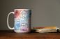 Blessed Brews Mug, Inspirational Faith Affirmations Coffee Mug, Daily Devotions Tea Cup