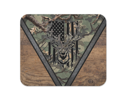 Camo Fusion Mouse Pad / Outdoor Life Laptop Gaming Mat / Gift For Hunter