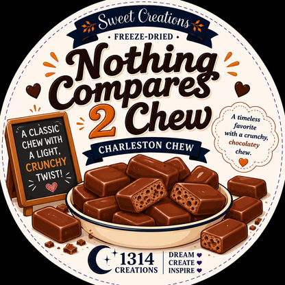 Nothing Compares 2 Chew | Freeze Dried Chocolate Covered Nougat Candy