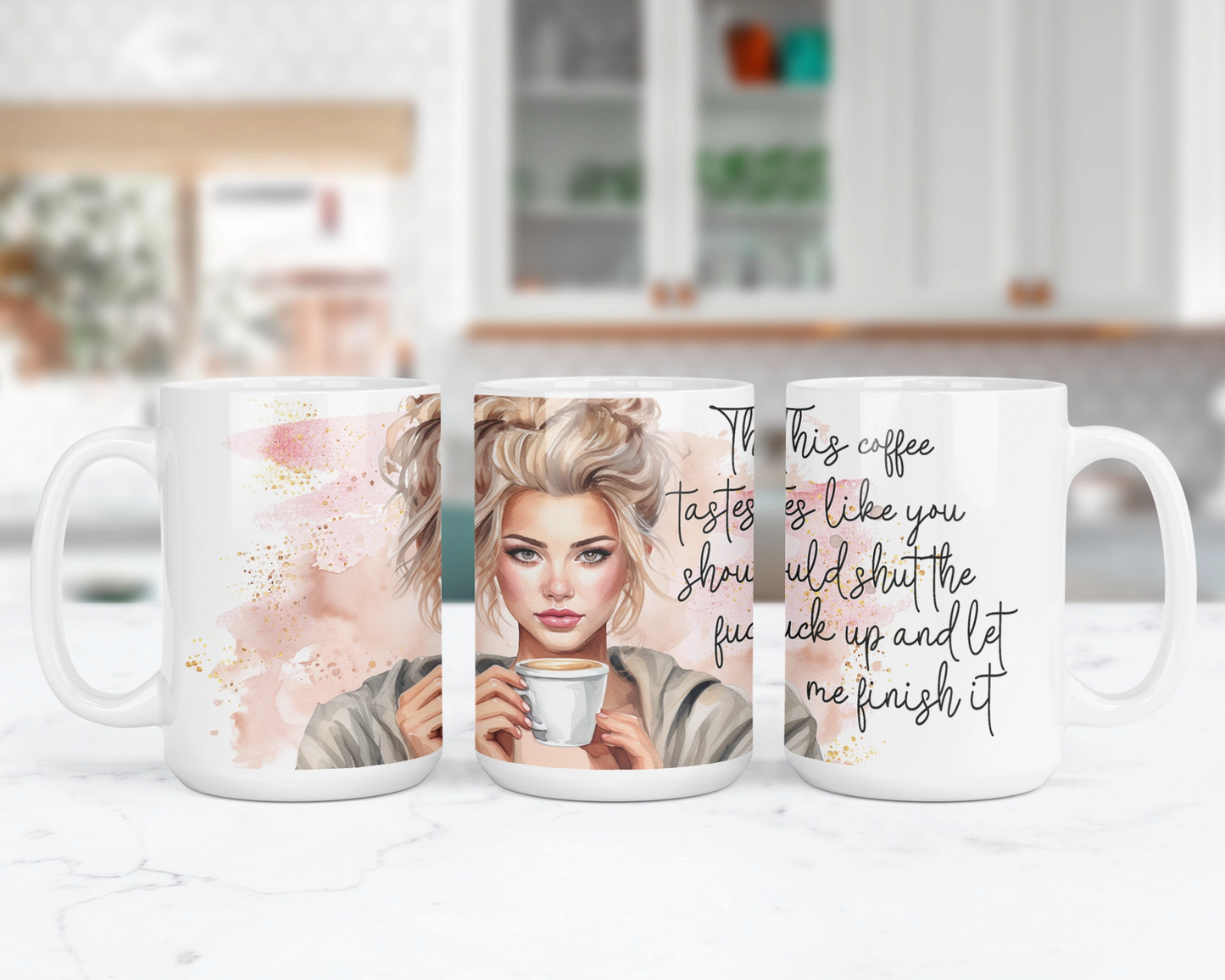 Sips Of Silence Mug, This Coffee Tastes Like You Should Let Me Finish It, Sassy Coffee Cup, Gift For Hot Tea Lovers