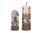 Rustic Rodeo Dad And Mini Tumbler Set / Matching Daddy And Me / Gift For Him / Kids 2-in-1 Cup