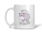 Don't Be A Twatopotamus Mug, Funny Hippo Coffee Cup, hilarious Gift For Hot Tea Lovers