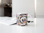 Down the Rabbit Hole - Alice In Wonderland Coffee Mug - Through the Looking Glass Hot Tea Cup