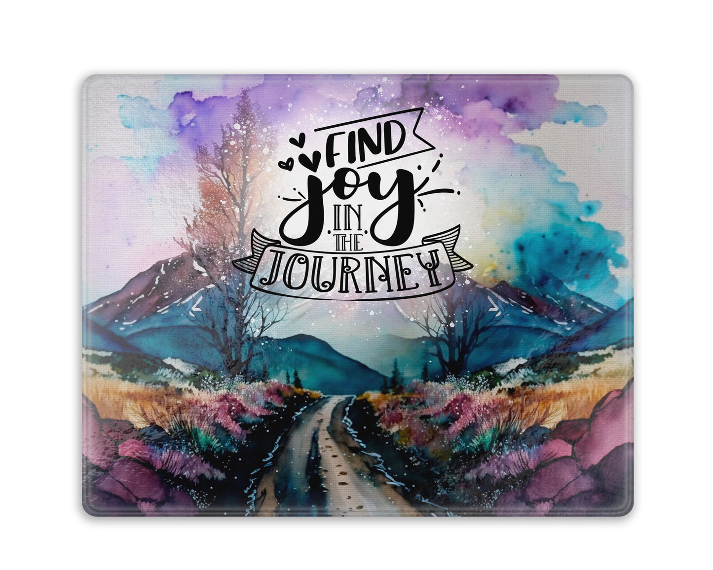 Find Joy In The Journey Cutting Board - Glass Chopping Board - Housewarming Gift