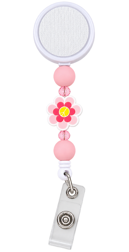Flossin’ & Fabulous | Badge Reel Topper, Beaded Reel & Car Vent Buddy
