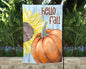 Hello Fall Garden Flag - Outdoor Yard Autumn Decor - Housewarming Gift