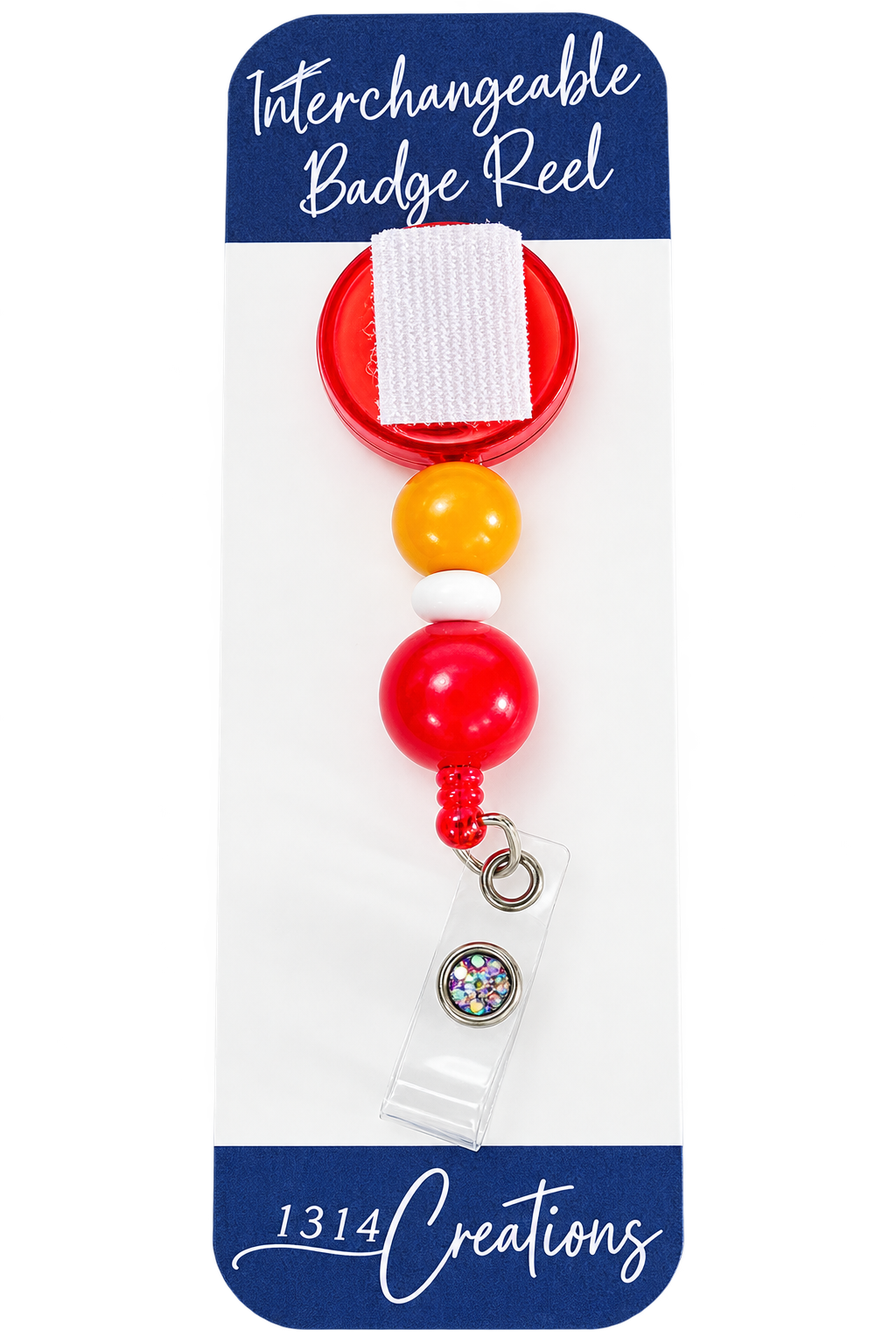 Just a Little Hen-Sane | Interchangeable Badge Reel & Topper Set