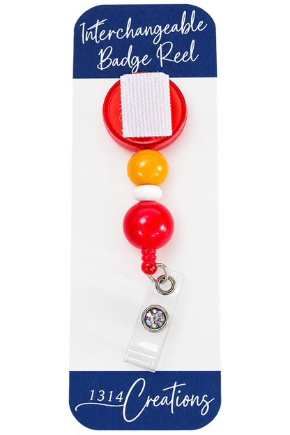 Just a Little Hen-Sane | Interchangeable Badge Reel & Topper Set
