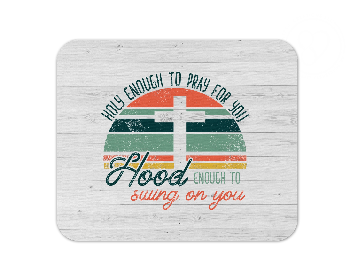 Hood Hymns Mouse Pad / Funny Laptop Gaming Desk Mat / Sassy Office Accessories