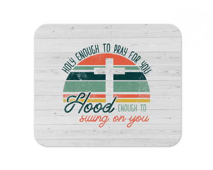 Hood Hymns Mouse Pad / Funny Laptop Gaming Desk Mat / Sassy Office Accessories