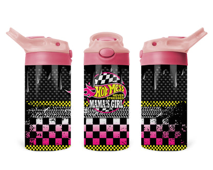 Hot Mess A Little Stressed Pink / Girl Mama Tumbler Set / Matching Mommy And Me / Gift For Mom