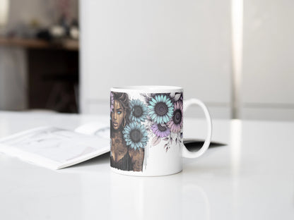 Mandala Muse Mug, Self Empowerment I Am That Bitch Coffee Cup, Motivational Gift For Her