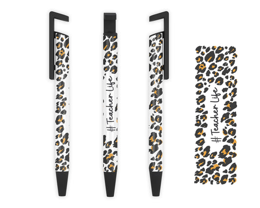 Jungle Lessons Pen - Leopard Print Ballpoint Pen - Gift For Teachers