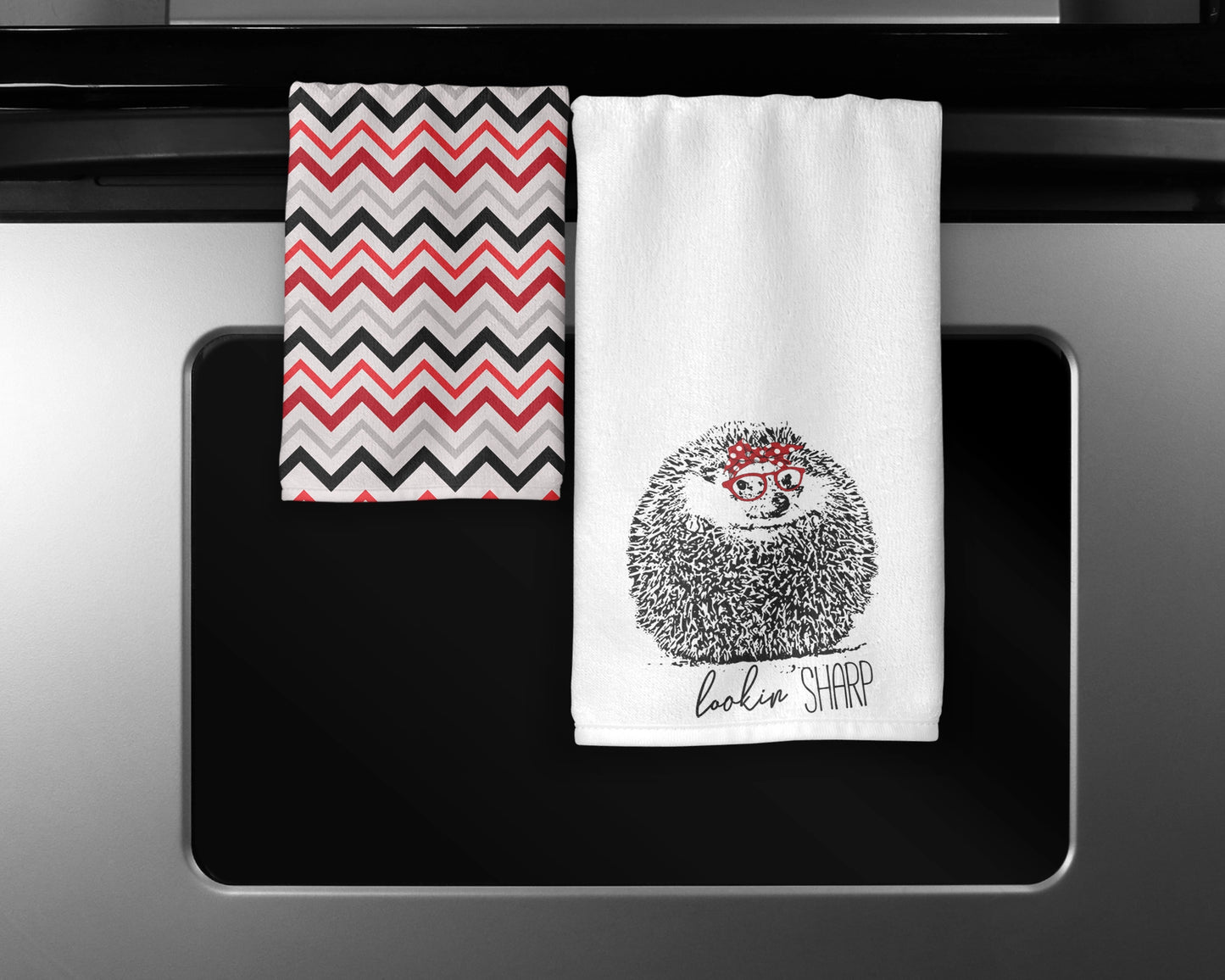 Lookin Sharp Towel Set - Cute Hedgehog Towels - Housewarming Gift