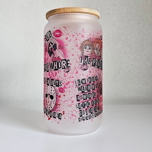 Nightmare High Tumbler, Mean Girl Horror Quotes Tumbler, Gift For Classic Horror Fans