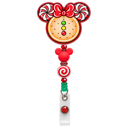 Merry Magical Swirls | Holiday Badge Reel Topper