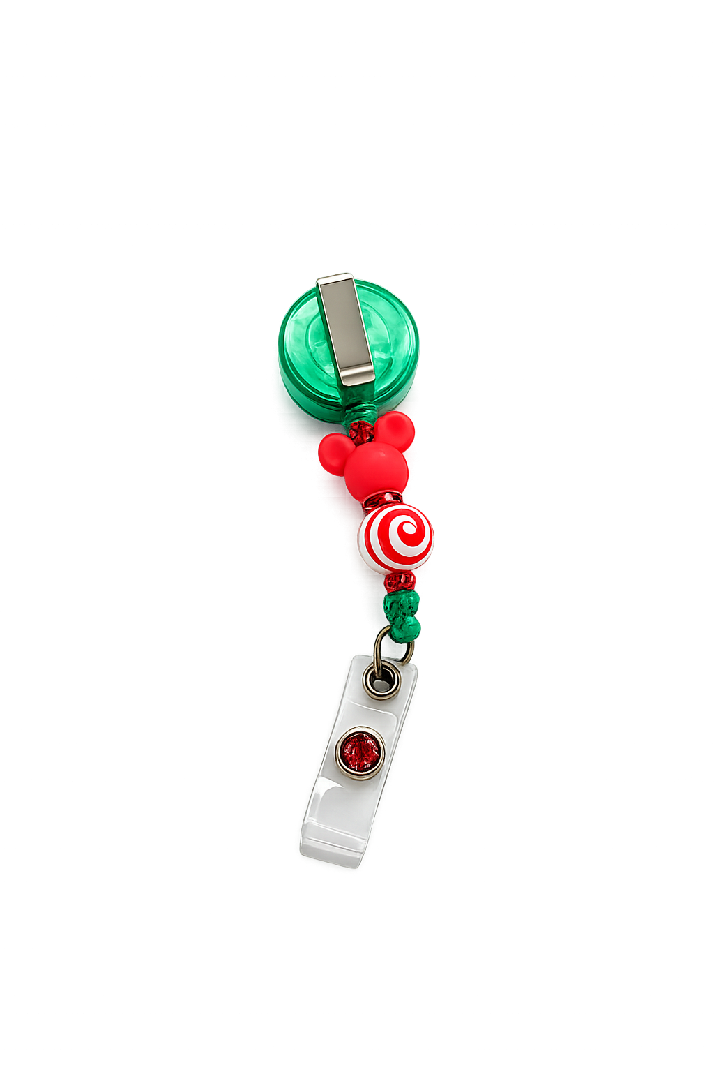 Merry Magical Swirls | Holiday Badge Reel Topper