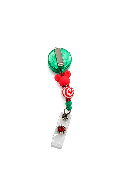 Merry Magical Swirls | Holiday Badge Reel Topper