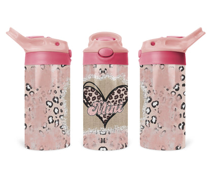 Pretty In Pink Kids Tumbler  / Kids Water Bottle / Toddler 2-in-1 Sippy Cup