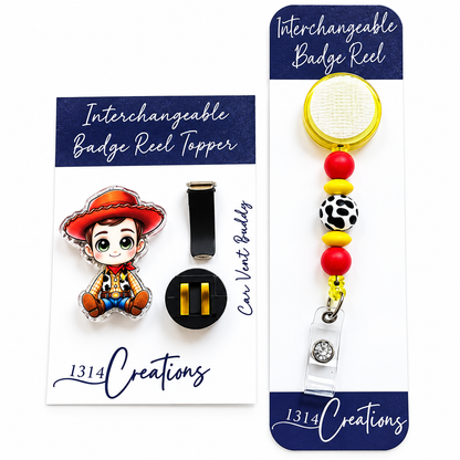You’ve Got a Friend in Moo | Interchangeable Badge Reel