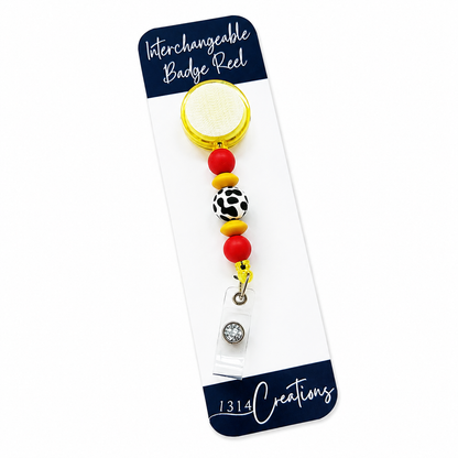 You’ve Got a Friend in Moo | Interchangeable Badge Reel