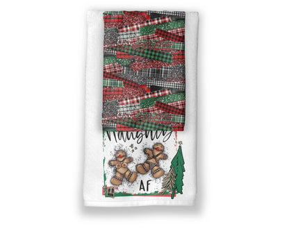 Naughty AF Gingerbread Towel Set