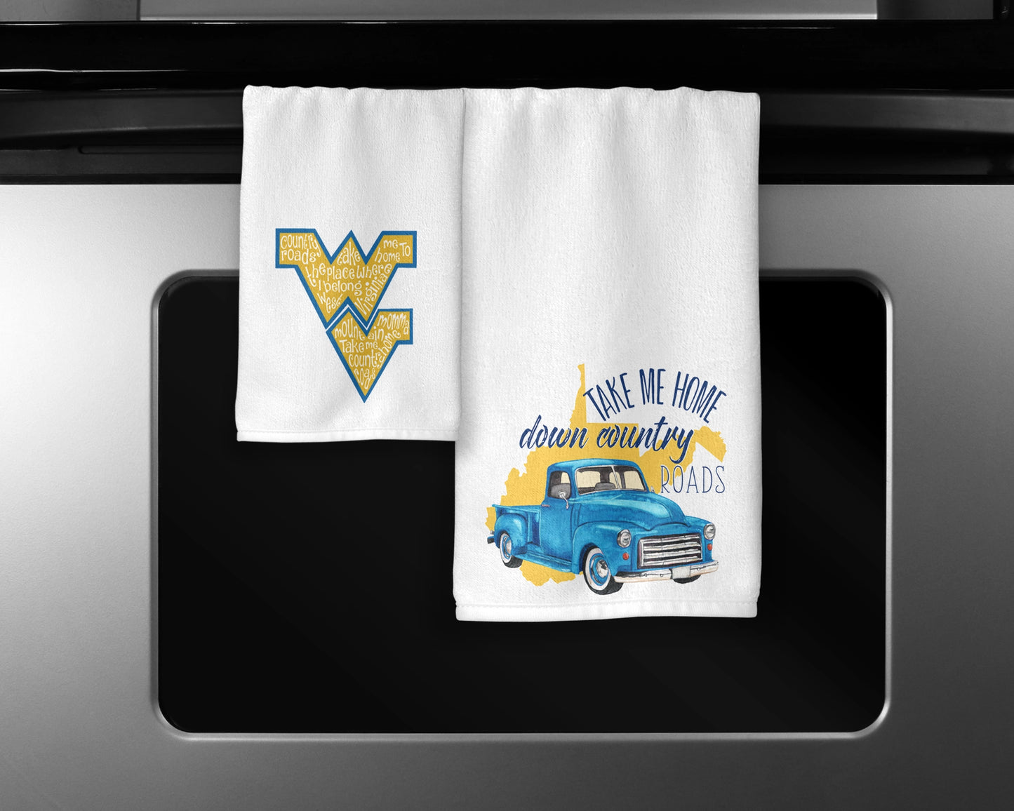 Take Me Down Country Roads Towel Set