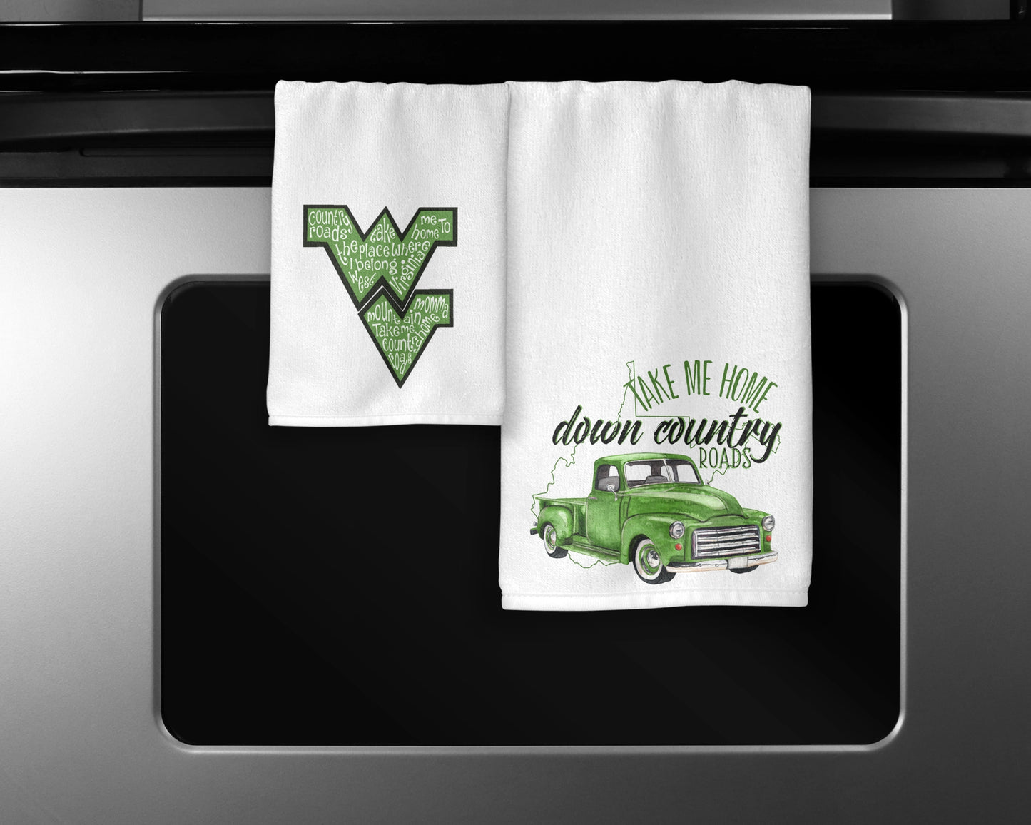 Take Me Down Country Roads Towel Set