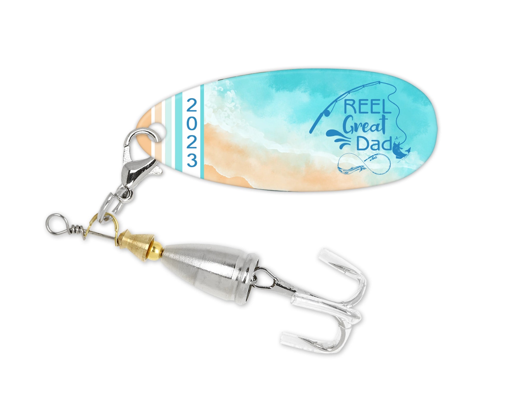 custom fishing lures father& 39 Personalized Reel Great Dad Fishing Lure β Custom Photo Spinner Bait π£ β 1314 Creations