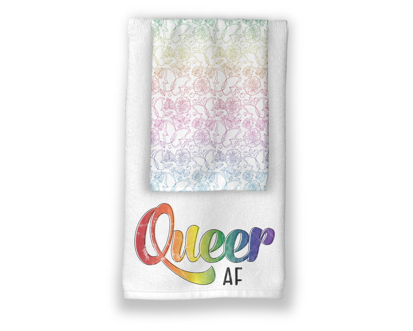 Queer AF Towel Set