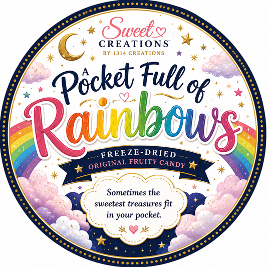 A Pocket Full of Rainbows |Freeze Dried Fruity Candy