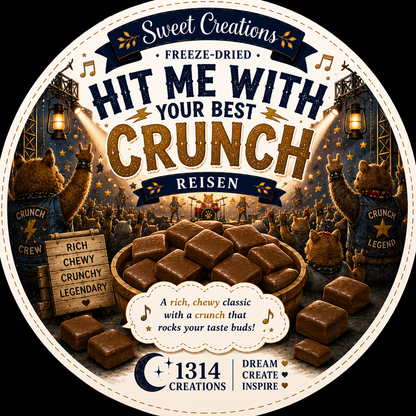 Hit Me With Your Best Crunch | Freeze Dried Chocolate Caramel Candy
