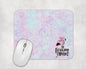 So Flocking Fabulous Mouse Pad / Funny Mousepad / Flamingo Laptop Gaming Pad