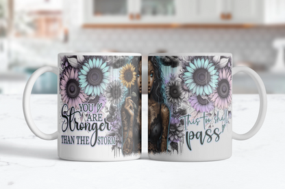 This Too Shall Pass Mug, Inspirational Coffee Cup, Motivational Gift For Her