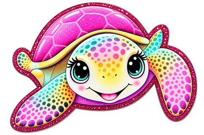 Turtley Adorable | Turtle Interchangeable Badge Reel & Topper Set