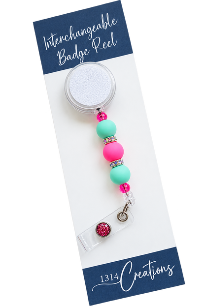 Turtley Adorable | Turtle Interchangeable Badge Reel & Topper Set