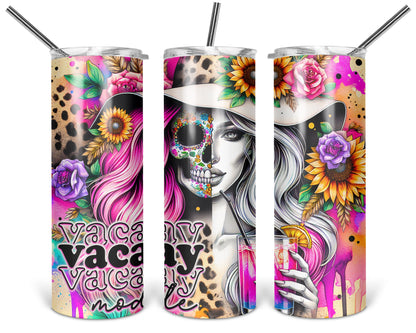 Vacay Mode Tumbler / Summer Vacation Tumbler / Summer Vibes Tumbler / Family Trip Tumbler