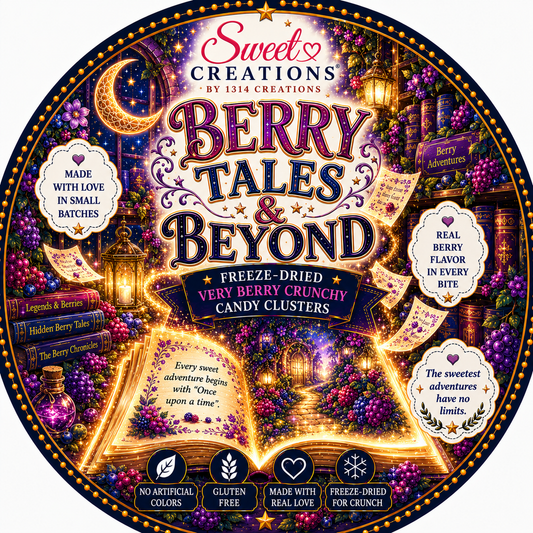 Berry Tales & Beyond | Freeze Dried Very Berry Crunchy Candy Clusters