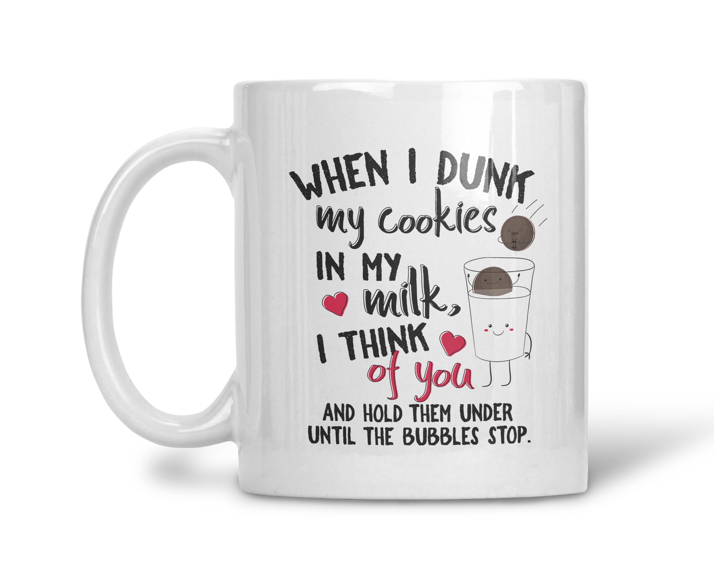 Dunking Delights Mug - Funny Coffee Cup - HilariousAnti Valentine's Day Gift For Hot Tea Lovers