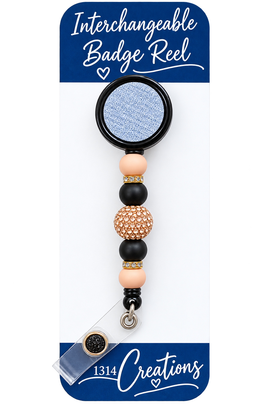 Wild About Moo | Highland Cow Interchangeable Badge Reel Topper