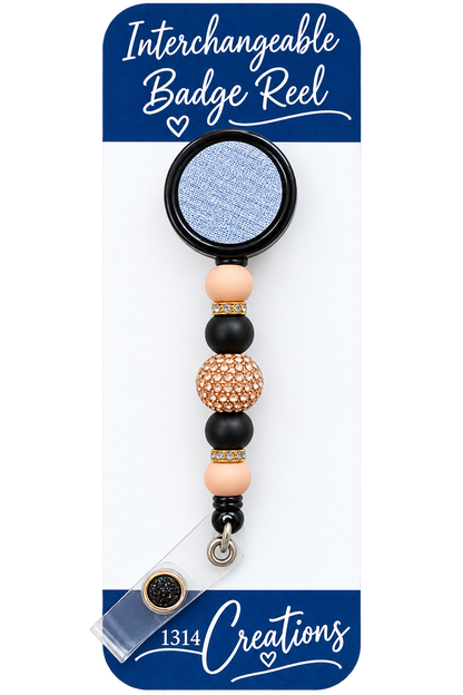 Wild About Moo | Highland Cow Interchangeable Badge Reel Topper