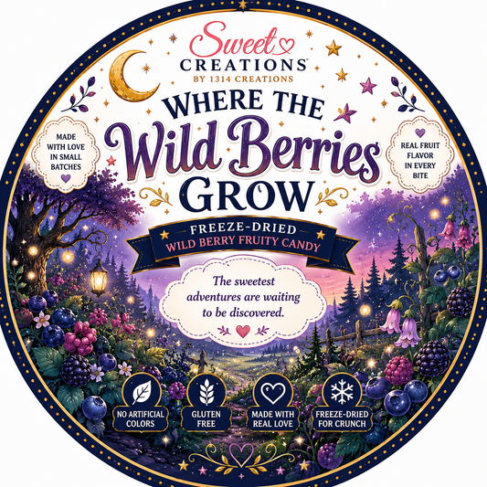 Where the Wild Berries Grow | Freeze Dried Wild Berry Fruity Candy