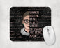 Women Belong In All Places Mouse Pad / Women's Rights Mousepad / Empowerment Gift For Her