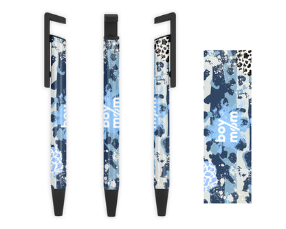 Boy Mom Pen - Leopard Print Ballpoint Pen - Gift for Mom