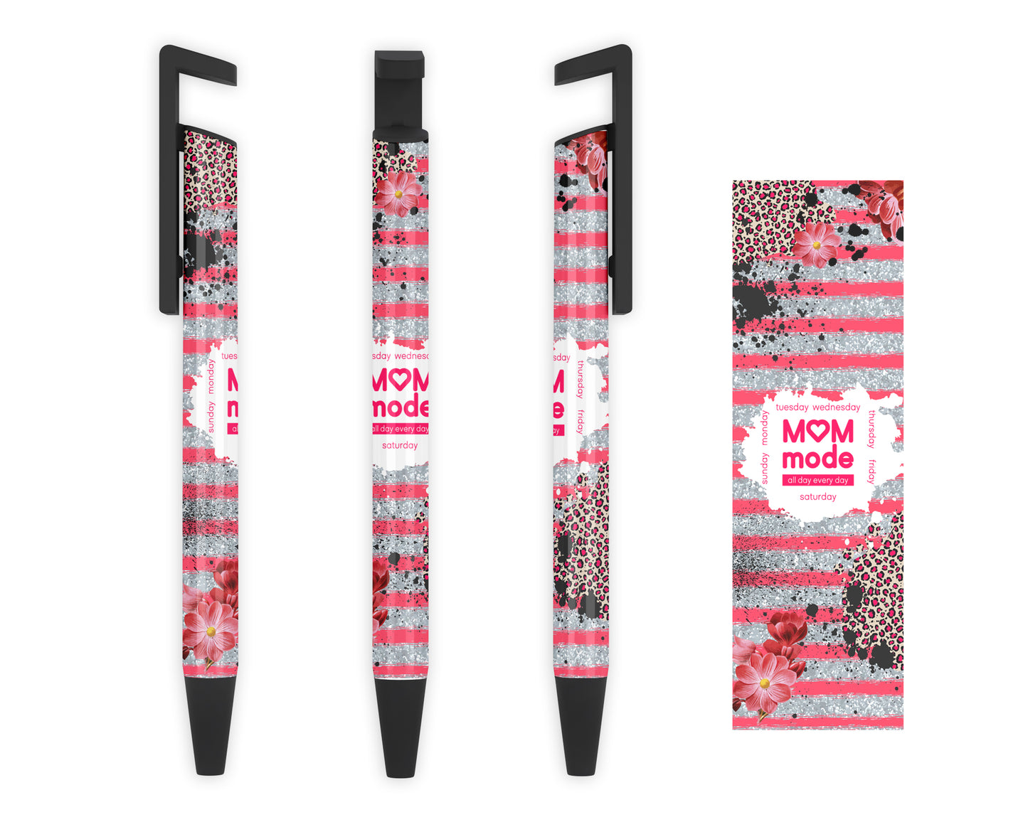 Mom Mode Pen - Leopard Print Ink Pen - Gift For Mom