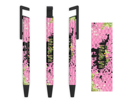 Neon Blooms Ink Pen - Floral Design Pen - Gift For Mom